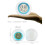 Kids Digital Alarm Clock 7 Color Night Light Temperature Wake Up Timer 9