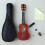 (brown) Ukulele Combo 21 Ukulele Black Soprano 4 Strings Uke Hawaii Bass Stringed Musical Instrument Set Kitstunerstringstrapbag 1