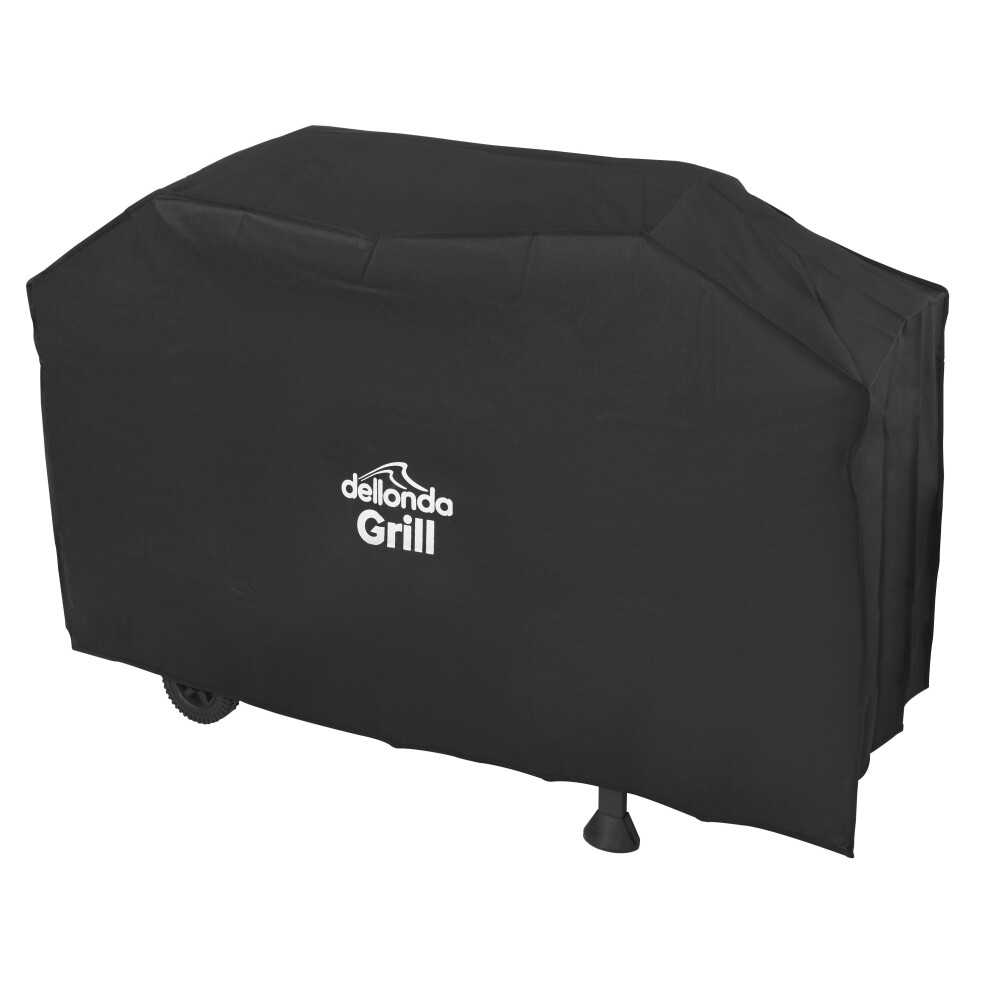 Black PVC Cover for BBQs, Waterproof for Outdoor Use, 1370 x 920mm - DG20