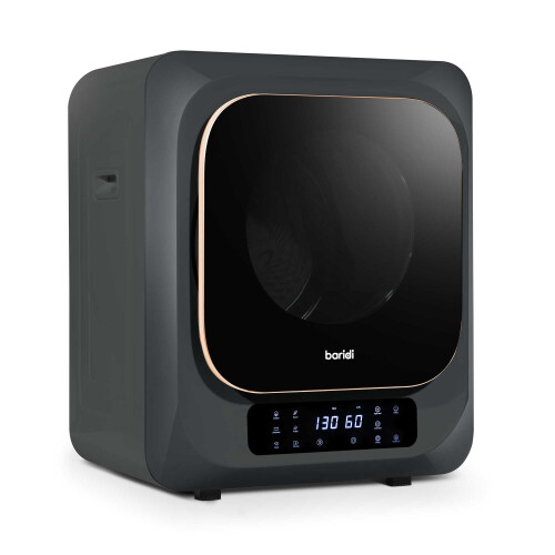 Dellonda Tabletop Tumble Dryer with Digital Controls 2.5kg Capacity - Black