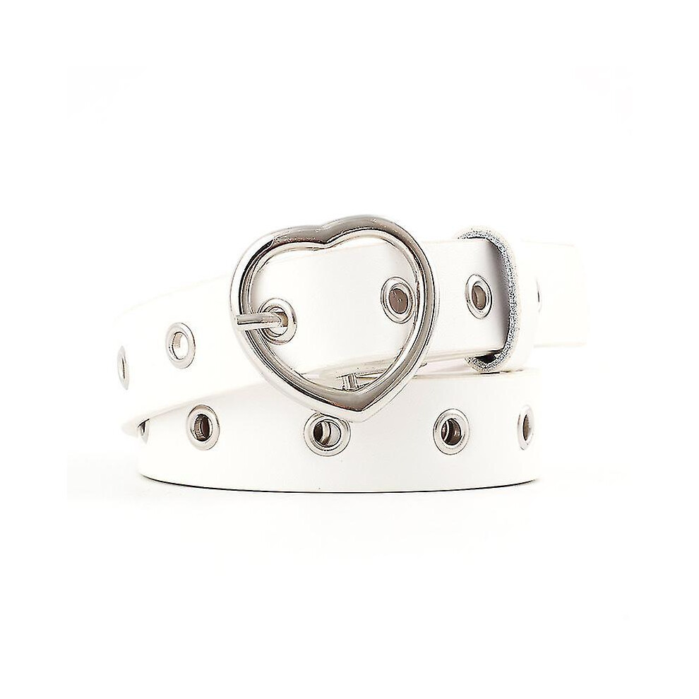 (3 white sl 1h) Hot Fashion Women Pu Belt 66 Styles Metal Buckle Waistband Designer Student Wild Jeans Dress Long Waist Strap Cinturon Mujer -xx