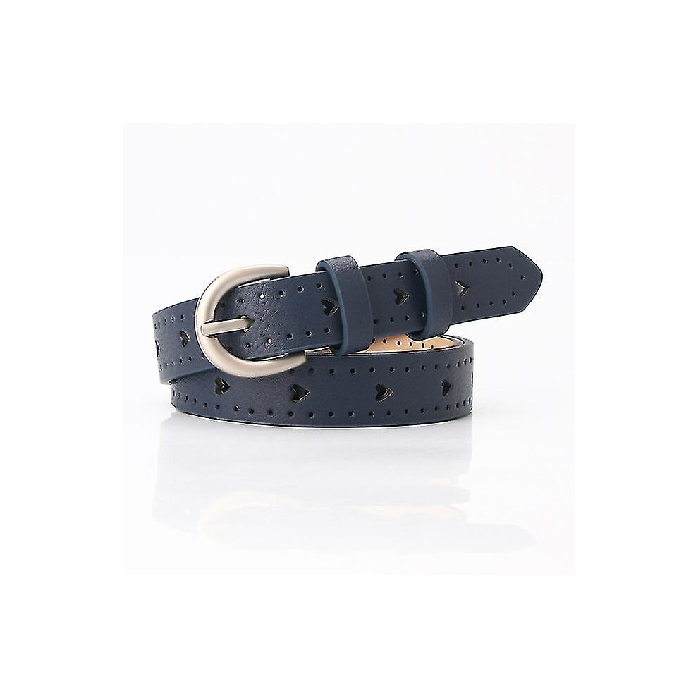 (6 blue axk) Hot Fashion Women Pu Belt 66 Styles Metal Buckle Waistband Designer Student Wild Jeans Dress Long Waist Strap Cinturon Mujer -xx