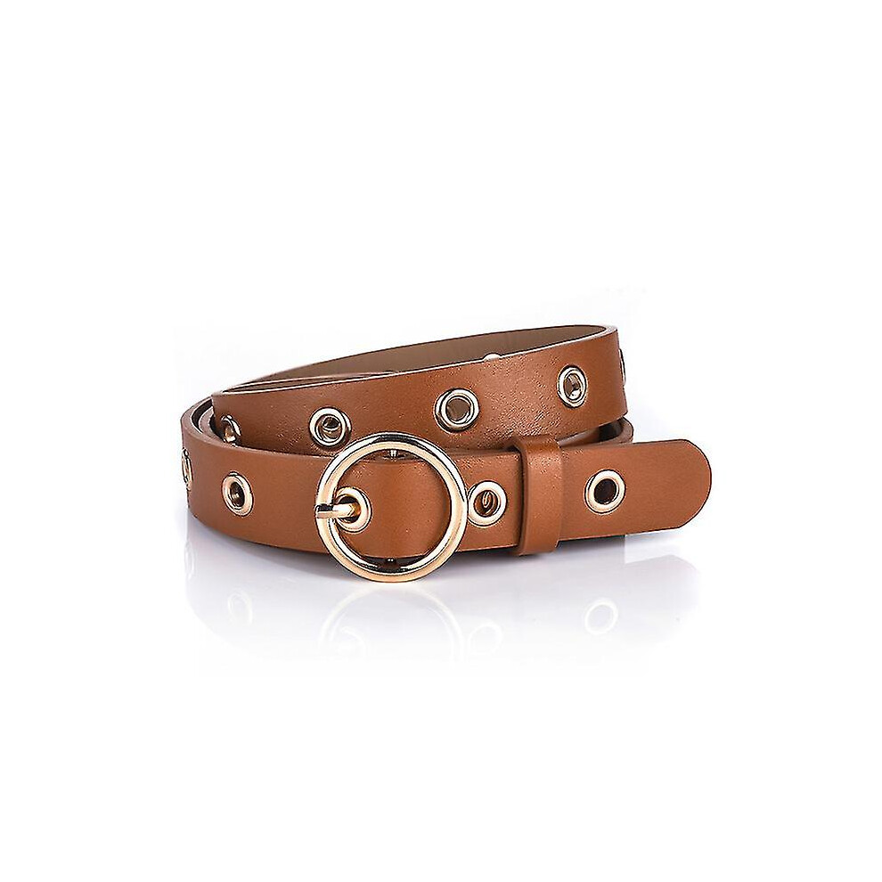(4 brown gr 1h) Hot Fashion Women Pu Belt 66 Styles Metal Buckle Waistband Designer Student Wild Jeans Dress Long Waist Strap Cinturon Mujer -xx