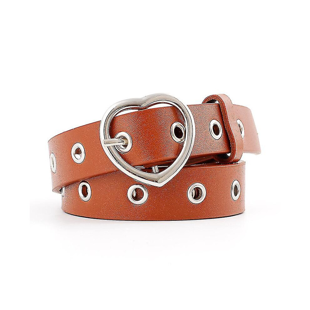 (3 brown sl 1h) Hot Fashion Women Pu Belt 66 Styles Metal Buckle Waistband Designer Student Wild Jeans Dress Long Waist Strap Cinturon Mujer -xx
