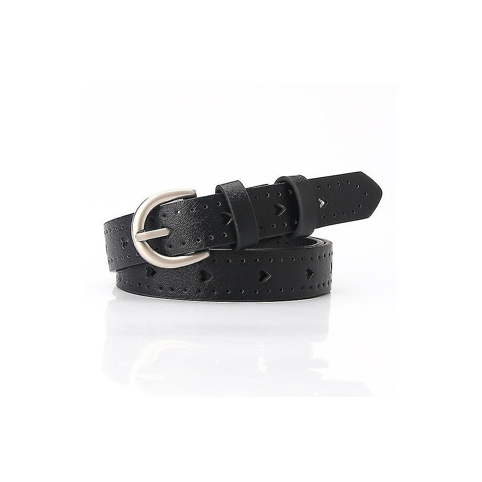 (6 black axk) Hot Fashion Women Pu Belt 66 Styles Metal Buckle Waistband Designer Student Wild Jeans Dress Long Waist Strap Cinturon Mujer -xx