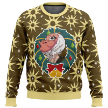 (110cm) Christmas Sweater Santa Claus pullover Children's Edition