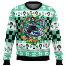 (120cm) Christmas Sweater Santa Claus pullover Children's Edition