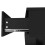 (High-gloss Black) Coffee Table with Glass and LED 8