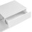 (High-gloss White) Coffee Table with Glass and LED 7