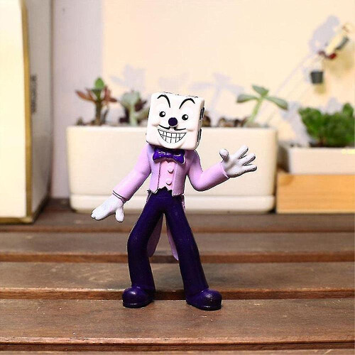 6pcs Cuphead Figures Toys Model Ornaments Tabletop Decoration 1