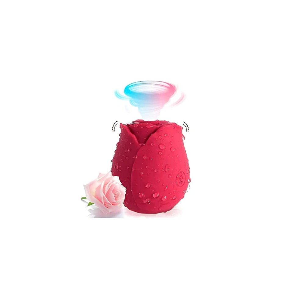 2024 Rose For Women Mini Massager Stress Relief 10 Modes