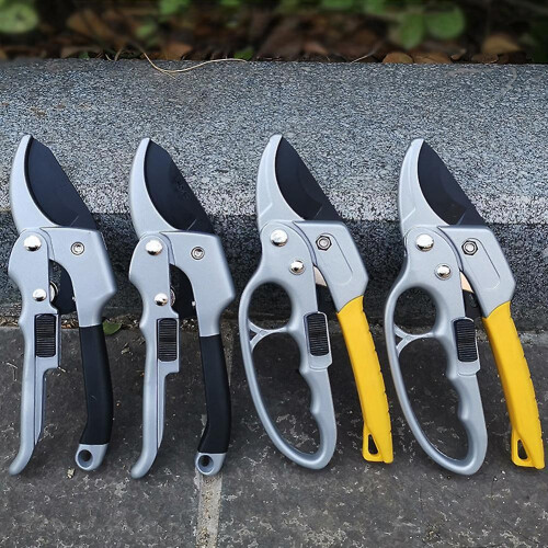 (A) Garden Pruning Shear Sharply Blade Gardening Scissor High Hardness Metal Flower Bonsai Pruning Shears Branch Pruner Trimmer Tool