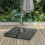 Dellonda Fillable Parasol Base, Water/Sand Fill 92L 4pc 7