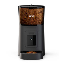 Baridi Smart Pet Feeder, 6L Capacity with HD 1080p Camera, 2-Way Audio, TUYA Compatibility, Perfect for Cats or Small Dogs, Dry Food Dispenser - DH231