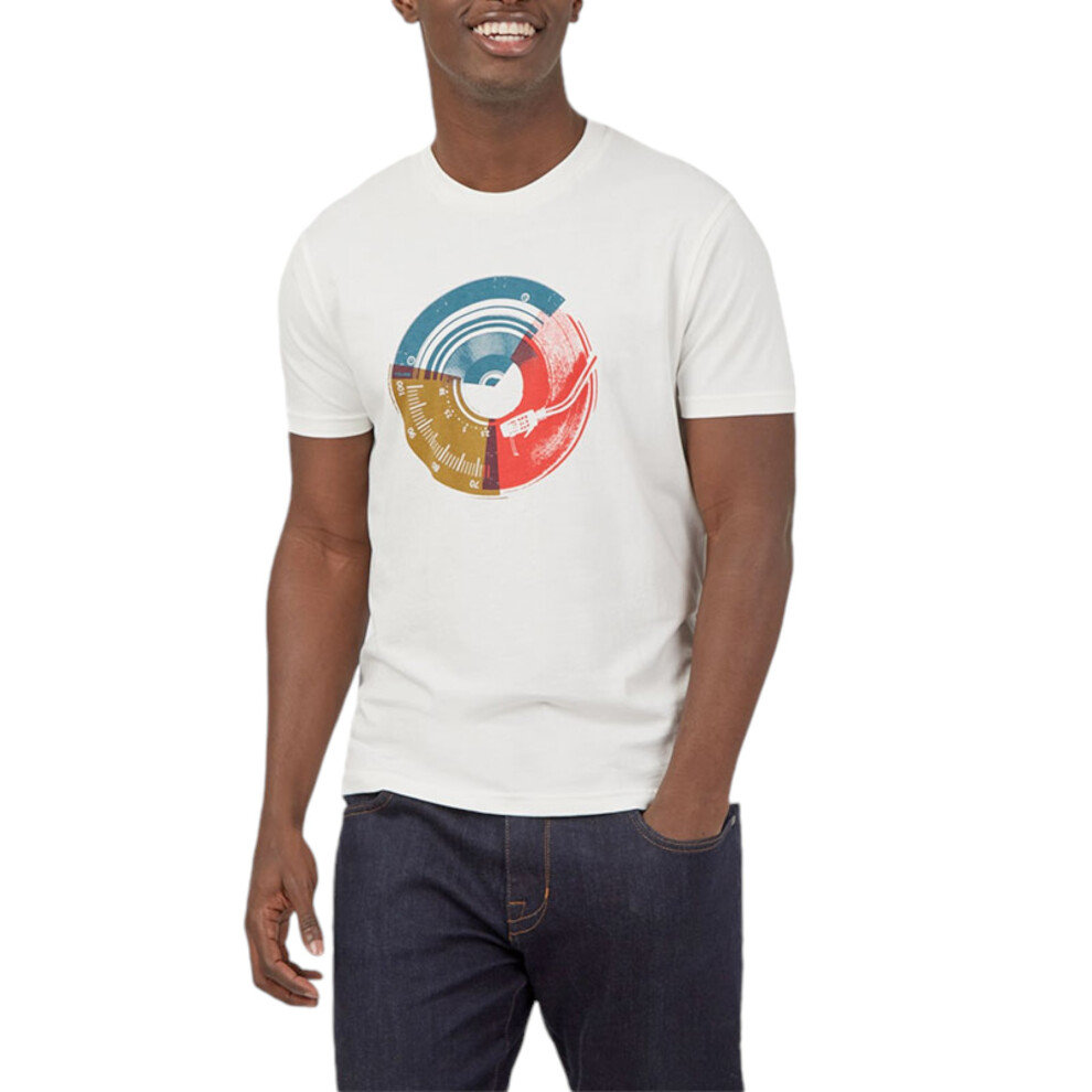 (White, XS) BEN SHERMAN 7134 Mens T Shirts Summer Tee