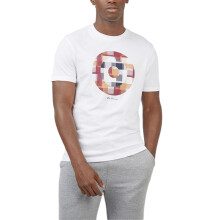 (White, 2XL) BEN SHERMAN 0068 Mens T Shirts Target Logo Tee