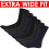 (6 Pack) Mens Socks Extra Wide Fit Diabetic Socks 3