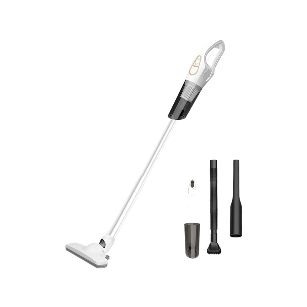 Sinodragon 3 In 1 Cordless Vacuum Cleaner Hoover Upright Handheld Bagless Cleaner White