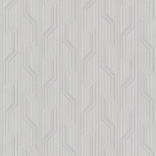 (Grey ON4102) Orion Vertical Geometric Stripe Wave Wallpaper