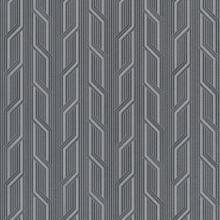 (Charcoal ON4101) Orion Vertical Geometric Stripe Wave Wallpaper