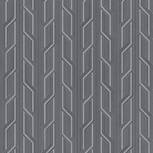 Grandeco (Charcoal ON4101) Orion Vertical Geometric Stripe Wave Wallpaper