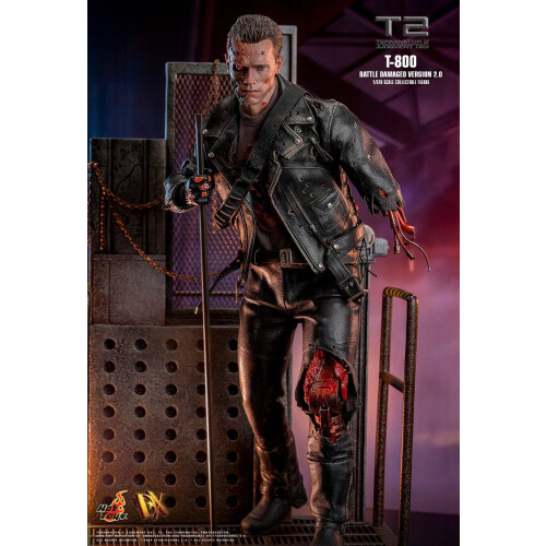 Hot Toys ειδώλιο Hot Toys DX46 - Terminator 2 : Judgment Day - T800 Battle Damaged Version 2