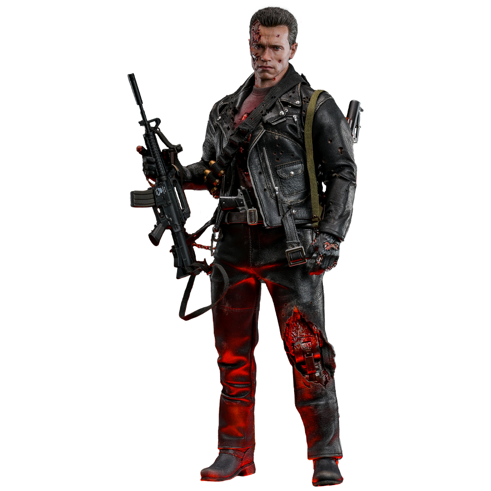 Figure Hot Toys DX46 - Terminator 2 : Judgment Day - T800 Battle Damaged Version