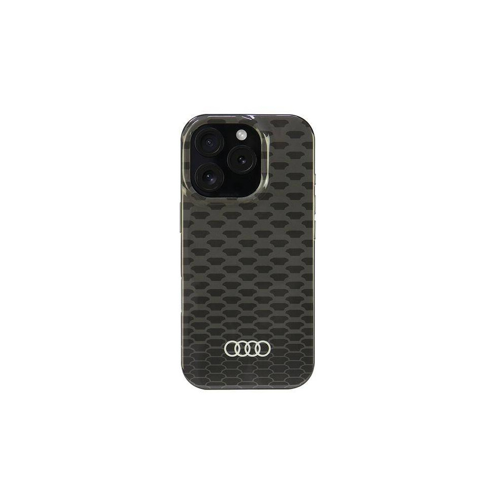 Audi Iml Stitching Pattern Hardcase With Magsafe For Iphone 16 Pro 6.3" - Au-Imlmip16p-Q5/D3-Bk Black 6955250227773