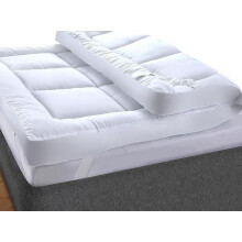 (Super King) Microfiber Mattress Topper 4" Inch Deep 10cm