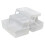 URBN Living (White) 3 Tier Cantilever Sewing Craft Storage Box Tray 7 Sections 1