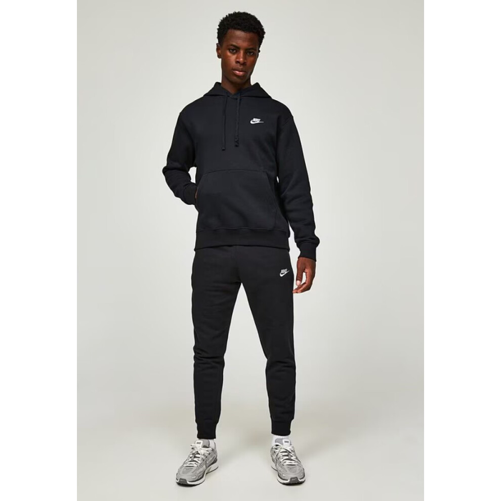 (Black, L) Nike Sportswear Club Fleece Pullover Tracksuit