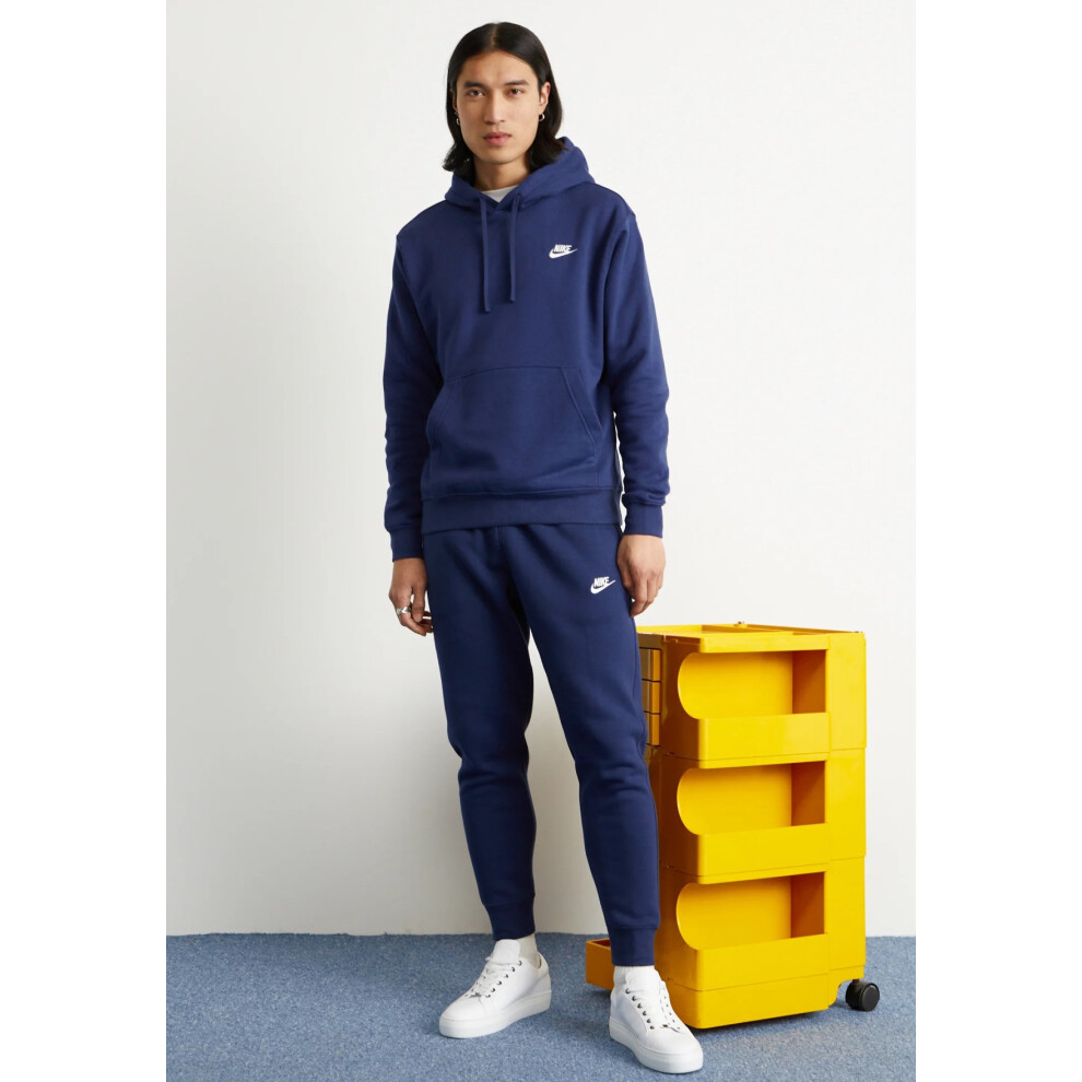 (Navy, S) Nike Sportswear Club Fleece Pullover Tracksuit