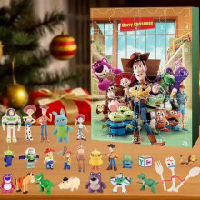 Story Toy Calendario dell'Avvento di Natale 24 Giorni Xmas Scatola Cieca Regalo Giocattoli