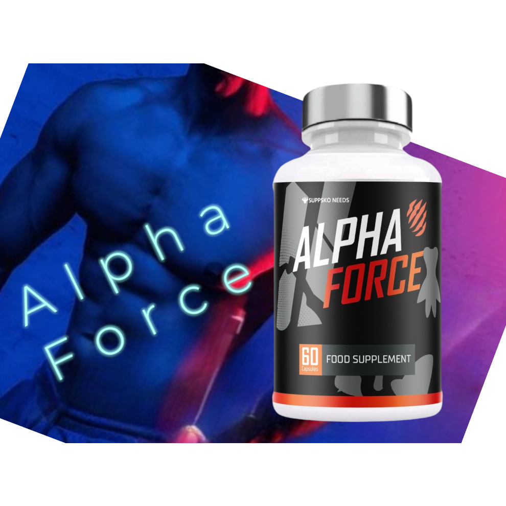 Alpha Force Food Supplment Advanced Formula for max Performance 60 Capsules SUPPSKO NEEDS