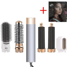 (Golden) For Dyson Airwrap 5 In 1 Hair Dryer Hot Comb Set Professional Curling Iron Hair Straightener Styling Tool Hair Dryer Household