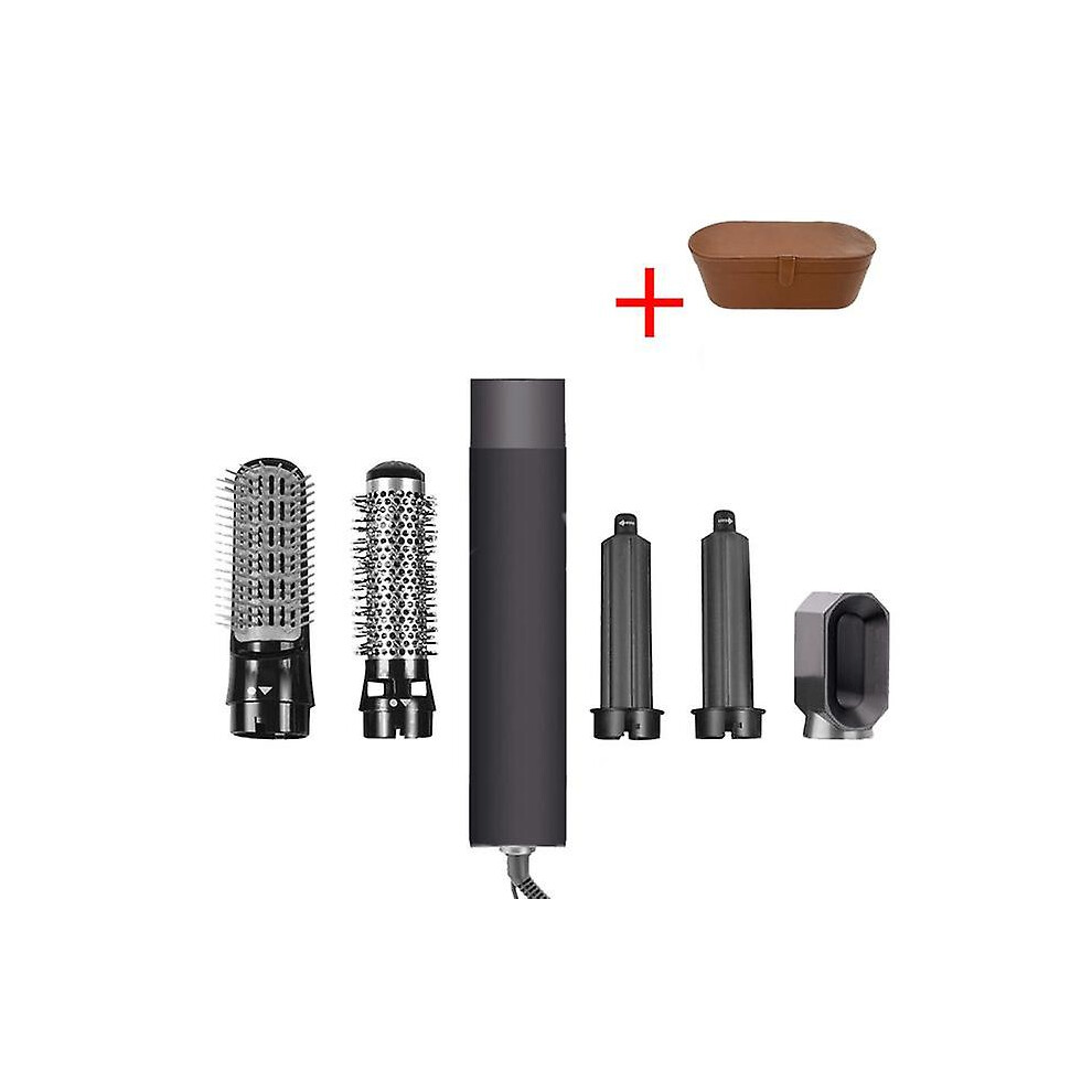 (Black set 1) For Dyson Airwrap 5 In 1 Hair Dryer Hot Comb Set Professional Curling Iron Hair Straightener Styling Tool Hair Dryer Household