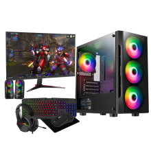 (intel core i5, 256 GB SSD & 2TB HDD) PC Gaming Bundle Intel i5 16GB RAM HDD & SSD GT730 +Speakers