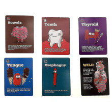 Organ Attack Tabletop Card Game Family Board Game For 2-6 Players