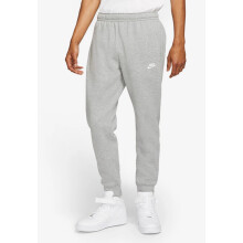 (Grey, XL) Nike Mens Sportswear Club Fleece Cuffed Joggers