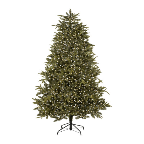 2000 LED Christmas Tree Lights White Warm White Multi Action Timer 2