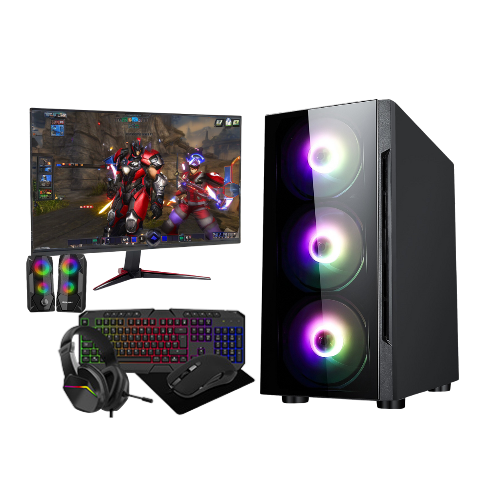 Powerful Gaming Bundle Core i5 16GB RAM 1TB& 512GB SSD 4GB GT730 22inch