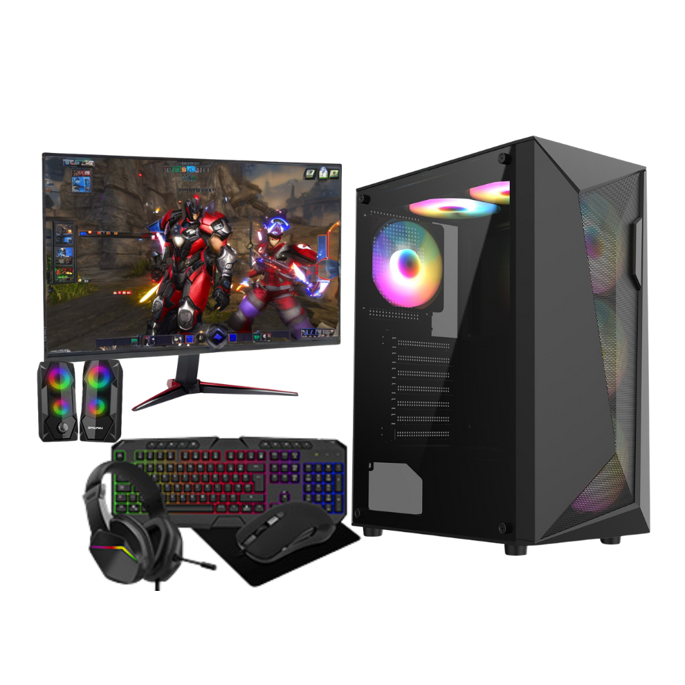 Fast Gaming Bundle Core I5 16Gb Ram 1Tb& 512Gb Ssd 4Gb Gt730 22" +Speakers 191628179190