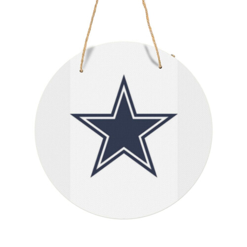 (Star Dallas CowBoy=4683) Round Metal Sign Aluminum 11.5 Print Sign ...