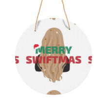 (Merry Swiftmas Taylor Swift Christmas Classic=4891) Round Metal Sign Aluminum 11.5 Print Sign Wall Art Decor Plaque For Home Bar Cafe Pub Xmas Decoration