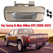 Car Rear Door Tailgate Handle Cover Cap For For Isuzu D-max Dmax Ute 2008-2012 Chrome Exterior Door Handle Without Key Hole