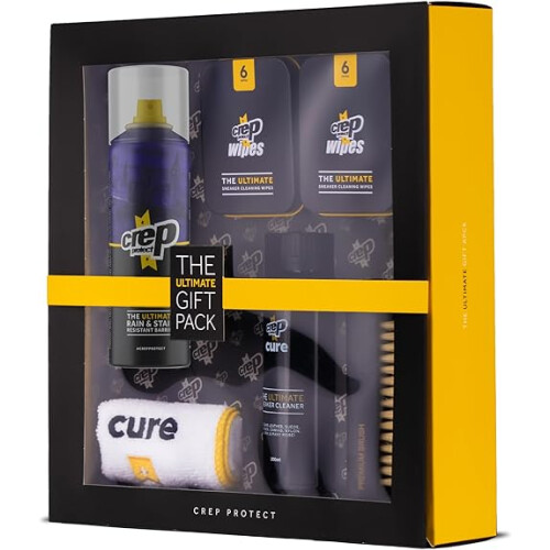 Crep Protect The Ultimate Shoe Care Bundle Gift Pack - Shoe Protector Spray - Sneaker Cleaner - 1