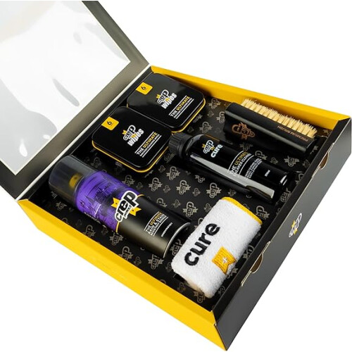 Crep Protect The Ultimate Shoe Care Bundle Gift Pack - Shoe Protector Spray - Sneaker Cleaner - 2