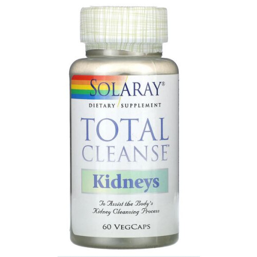 Solaray, Total Cleanse, Ledviny, 60 VegCaps
