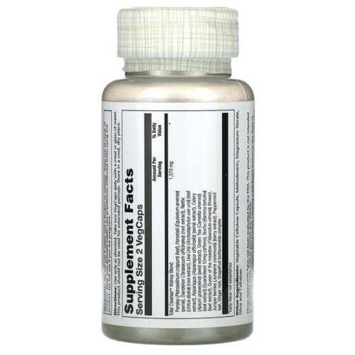 Solaray, Total Cleanse, Ledviny, 60 VegCaps 1