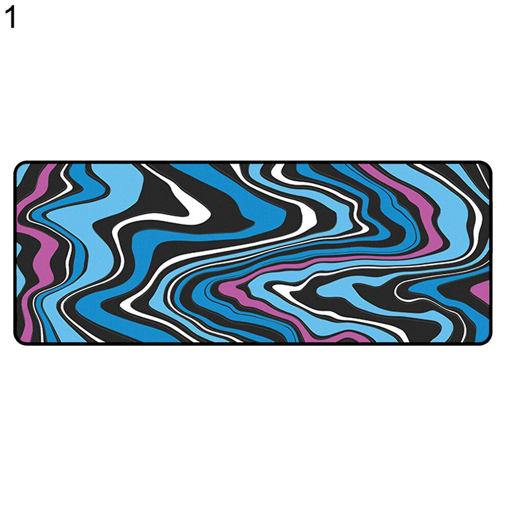 (1) Mouse Pad Thickened Non-slip Large Abstract Art Carpet Gaming Mousepad Table Mat For Computer